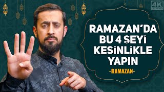 Ramazanda Bu 4 Şeyi Kesinlikle Yapın Mehmedyildiz [upl. by Jarrow]