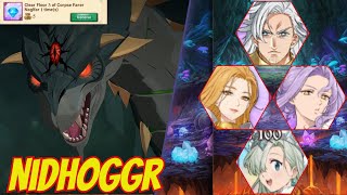 FINALLY CLEARED NIGHOGG FLOOR 3 ALL FLOORS CLEAR  SEVEN DEADLY SINS GRAND CROSS [upl. by Nic376]