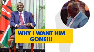 LIVE RUTO OPENS UP ON WHY HE WANTS GACHAGUA OUT [upl. by Valerle]