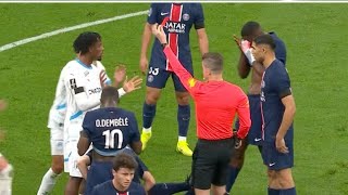 Amine Harit Red Card ♦️Marseille vs PSG 02 All Goals and Extended Highlights [upl. by Luemas671]