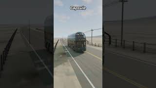 Which vehicle can crush 4 minibuses beamngdrive beamng gaming [upl. by Nwahs626]