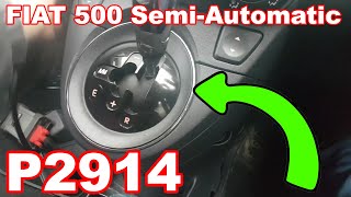 Fiat 500 Dualogic jumping out of gear Fault finding and repair [upl. by Naivatco]