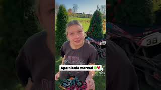 Spełnienie marzeń 🏍️ automobile cross crossover motorcycle jazdanacrossie motocross marzenia [upl. by Nahtal]