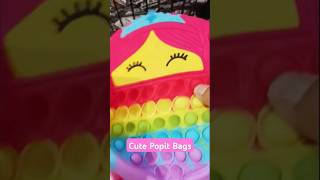 Popit Cute Colorful Girl Bags 👜👧🌷✨ youtubeshorts shorts shortsfeed shopping diwali minivlog [upl. by Atsilac]