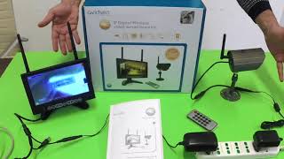 AVIDSEN 123410  Kit di videosorveglianza IP Digital Wireless [upl. by Lauder]