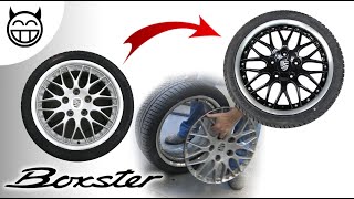 🛠 Comment repeindre et séparer ses jantes Porsche Sport Classic BBS  Tuto [upl. by Chiles]