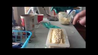 Making Oatmeal Milk amp Honey CP soap [upl. by Ladonna]