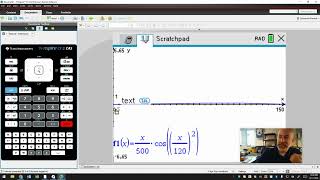 TI Nspire  Graphing Functions and Adjusting the Window [upl. by Chantalle]