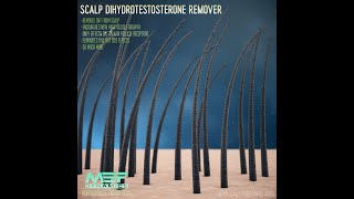 Scalp Dihydrotestosterone Remover Morphic Field MEF Dynamic [upl. by Birdt]