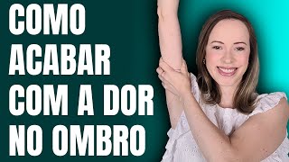 Como acabar com a dor no ombro [upl. by Lashar]