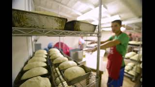 Doukhobor Bread Baking Timelapse [upl. by Cedell]