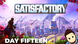 Satisfactory 10 Gameplay  No BackseatingTips Please  Chill First Playthrough Day 15 [upl. by Gradeigh]