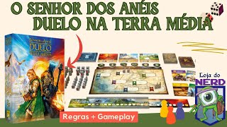 Senhor dos anéis duelo na terra media  Regras e Gameplay [upl. by Namsaj532]