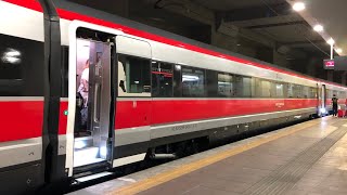 IL PRIMISSIMO FRECCIAROSSA ETR500 IN NUOVA LIVREA [upl. by Suixela56]