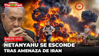 NETANYAHU SE ESCONDE TRAS LA AMENAZA DE RESPUESTA DE IRAN  TheMXFam [upl. by Eiramlatsyrc]