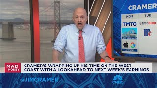 Jim Cramer looks ahead to next weeks market game plan [upl. by Starr]