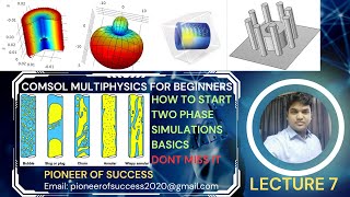 COMSOL for Beginners Lecture 8 how to start two phase flow simulations COMSOL beginners [upl. by Natelson670]