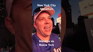 LLEGANDO A LA META DEL MARATON DE NUEVA YORK tcsnycmarathon nycmarathon running corredores run [upl. by Eerdua]