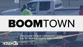 Boomtown Construction Career Day for Spokane County high schoolers [upl. by Sirehc389]