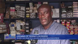 Abossey Okai spare parts dealers anticipate reduction in prices  Business Dashboard [upl. by Arracahs]