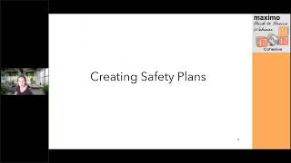 Safety Plans Overview Maximo Back to Basics [upl. by Colson]