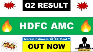 HDFC AMC Q2 Results 2025  HDFC AMC Results Today  HDFC AMC Share Latest News  HDFC AMC Results [upl. by Nauwtna]