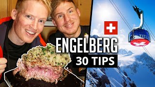 30 Things to do in Engelberg amp Titlis Switzerland [upl. by Jenei605]