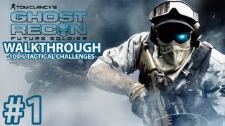 Ghost Recon Future Soldier  Mission 1 Tactical Challenges Walkthrough  Elite Difficulty [upl. by Phyl16]