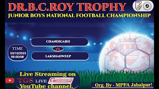 DAY 10 1st Match AIFF Junior Boys National Football Championship DRBCROY TROPHY  MPFA JABALPUR [upl. by Ralleigh]