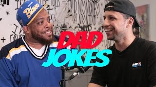 Dad Jokes  You Laugh You Lose  Tahir vs Cris  All Def [upl. by Ahseit649]