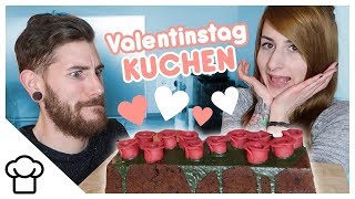 Mein Mann backt für mich 😍  Männlicher ValentinstagsKuchen  Kupferfuchs [upl. by Novahs999]