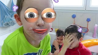 Bath Song  More Nursery Rhymes amp Kids Songs by 4Kids crazyshow [upl. by Ardnazxela74]