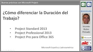 07  ¿Cómo diferenciar la Duración del Trabajo en Project [upl. by Tini763]