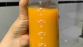 Ginger shot lemon gingerturmeric powderapple this recipe is really easy to drink [upl. by Irrej]