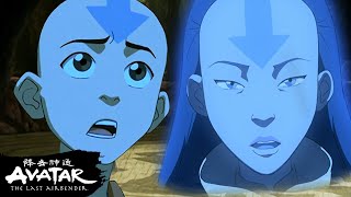 Aang Gets Advice From Past Avatars ⬇️ Full Scene  Avatar The Last Airbender [upl. by Essile]