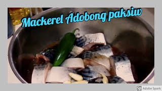 MACKEREL FISH ADOBONG PAKSIW [upl. by Alisan470]