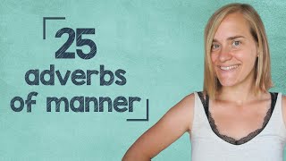 Learn 25 Adverbs of Manner in German  B1 with Jenny [upl. by Aliek]