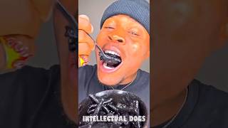 Spice King Eats WHAT 🤯 cringe asmr mukbang jombospice brainrot [upl. by Jamesy]