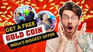 Customer shocked 😱 Free Gold coin offer siliguri darjeeling samsung sikkim india youtube [upl. by Ttsepmet490]