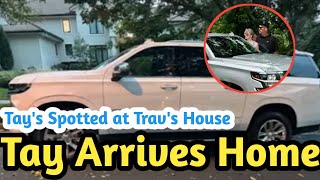 quotTaylor Swift RUSHES to Travis Kelce’s KC MANSION After EXHAUSTING Flight – Love in the Airquot❤️ ✈ [upl. by Lauzon373]