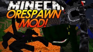 Minecraft Mods  OreSpawn Mod  ULTIMATE BOSSES MOD Pt 2 OreSpawn Minecraft Mod Showcase [upl. by Ainirtac]