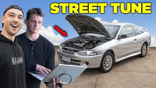 TUNING THE TURBO LANCER ON THE STREET Budget Tuning [upl. by Ynattib663]