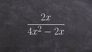 Simplify a rational expression [upl. by Nellac]