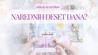 Sledećih 10 dana🤍✨quotIzaberi kartuquot bezvremeno tarot čitanje 🔮 🌟 [upl. by Nnaeirual436]