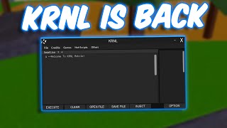 NEW Roblox quotRedeemerquot Krnl Executor For Pc  No Emulator 2024 [upl. by Remington]