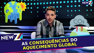 AS CONSEQUÊNCIAS DO AQUECIMENTO GLOBAL  CORTES NEWZ [upl. by Yelsa]