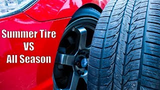 Summer Tires VS All Season Tires [upl. by Keyes191]