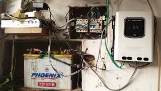 Energy 70 AMP non hybrid Solar Change controller installation a4yousolar [upl. by Rondon]