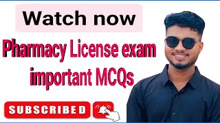 Important MCQs for pharmacy license exam and Loksewa  Pharma Plus Nepal  license exam Question [upl. by Andre606]