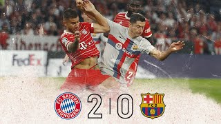 Effective Bayern beat Barcelona 20  Champions League Highlights [upl. by Maccarone768]